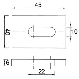 Plaque de fixation 