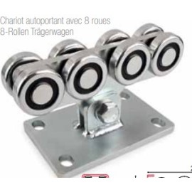 Chariot autoportant 8 roues BASE