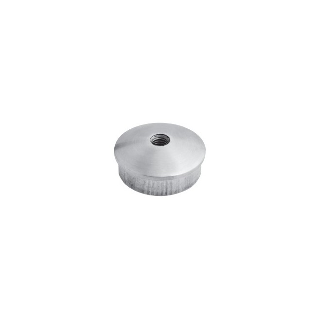 Bouchon avec trou central pour tube 33,7x2mm M8